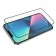Hoco A26 protective glass, for iPhone 13 mini, with a protective mesh for a microphone, black frame