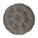 The pillow is round onto the water -shaped chair d60 cm, the color is gray, Greta is 20%, polyester 80%