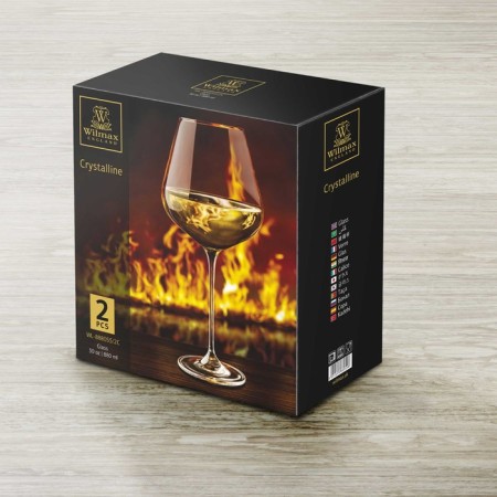 A set of glasses for wine Wilmax England, 880 ml, 2 pcs-2