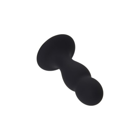 Anal sleeve Erotist Hidro M, silicone, black color, 10.5 cm-3