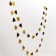 Garland "Christmas trees", length 4 m, gold color