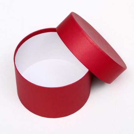 Set of round boxes 5 in 1 "Panton 200", 23 x 23 x 14 - 15 x 15 x 10 cm-3