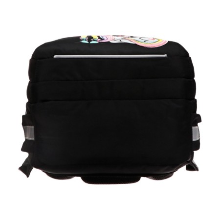 School backpack, 40 x 27 x 20 cm, Grizzly, ergonomic back, laptop department, black-7