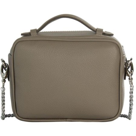 Cross-Bodi Bag with Mumi zipper, coffee color-3
