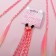 Hair elastic bands, children's, colored braids “Mustroke-R-Retable You”, D = 4 cm.