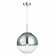 Suspension EVOLUCE. Sle114603-01. BOFFI. 1x60 W, E27, 25x25x36 cm, chromium color
