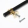 CAPPIO RSC003 RECOLILING, M/O 128 mm, D = 12 mm, black color with gold, 4 pcs.