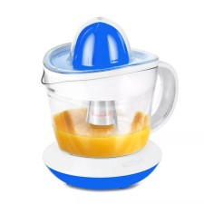 Sokovyshka KitFort KT-1148-3, for citrus fruits, 25 watts, 0.7 l, 54 rpm, white and blue