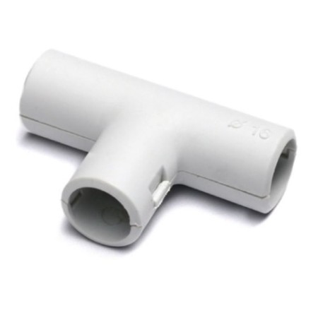 DKC 50616 tee, for hard pipes, d = 16, detachable