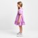 Baby dress with collar Kaftan, size 36 (134-140 cm), lilac color