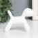 Souvenir Polystone "Dog" White 10x7.8x5.4 cm