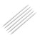 Nosyki aluminum knitting needles with 20 cm/6.0 mm coating