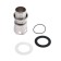 Accoona A9690 sink mixer, single -leaf, with a nut, stainless steel
