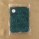 Lace elastic fabric, 180 mm × 2.7 ± 0.5 m, emerald color