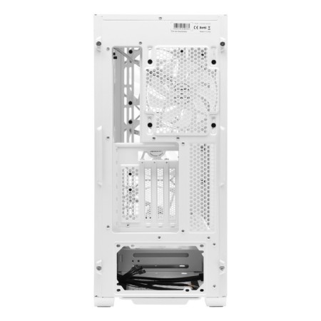 Zalman Z10 Duo White Building BP without ATX 9x120mm 5x140mm Audio Bott PSU-3