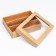 Box for Makarun, with a lodge, craft 21 x 16.5 x 5.5 cm