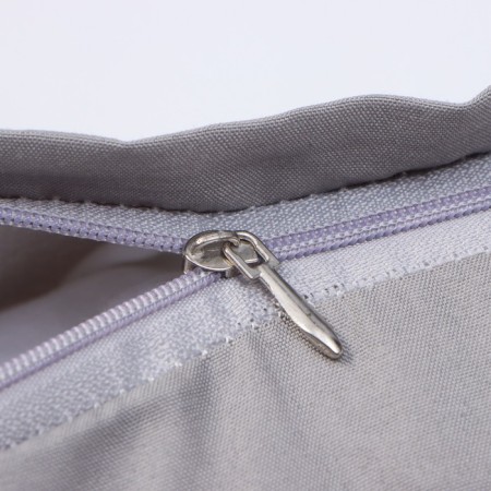 Pillowcase decorative economy and I 42x42 cm gray, polyester-3