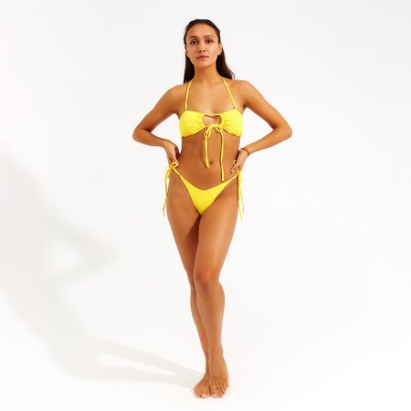 Separate swimsuit minku, yellow color, rr 46-3