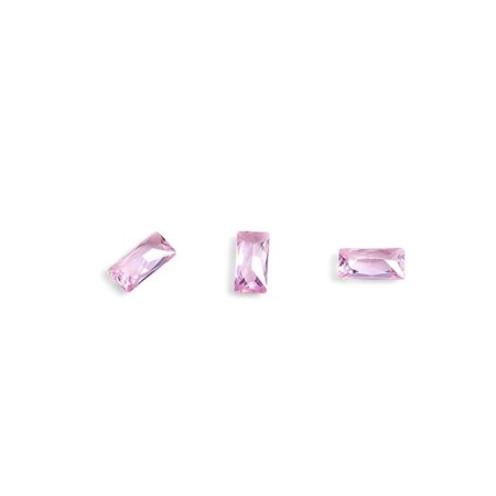 Crystals for volumetric inlay TNL Baget, No. 2, Pink, 10 pcs