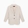 Women's jacket with side cuts MIST Size 52-54, beige color