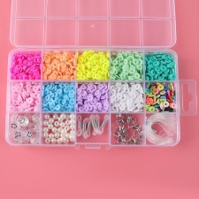 Set for creating jewelry, 12 colors, accessories, fishing line