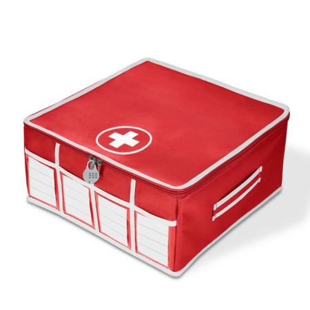 Homemade Kids Safe, 34x34x16 cm, 21 cells, red-2