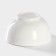 Saladnik porcelain shade White Label, 400 ml, D = 12.5 cm, white color