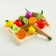 Sunny Fruit set, on tray
