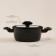 Aluminum pan with anti -stick coating SL Home, D = 20 cm, h = 8.8 cm, induction, black color