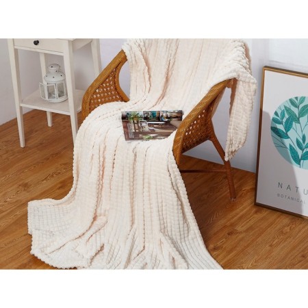 Euro Carre blanket, size 200x220 cm