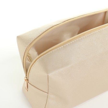 Cosmetic bag dorus, 20*9*13, lightning departure, lining, gold-2