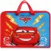 Plastic folder with A4 handles, on a zipper, 80x330x240 mm, cars