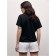 Female T -shirt, size XS, black color