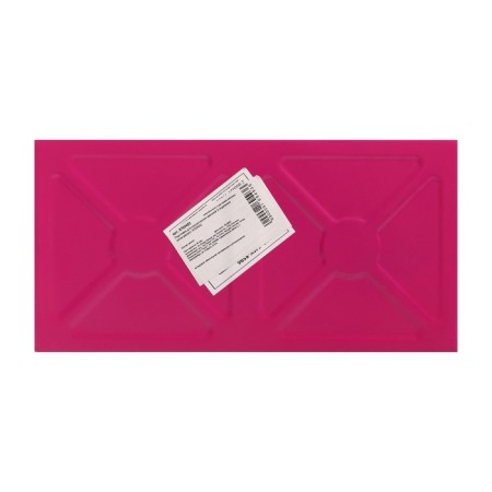 Standard for stationery trifles 3 compartments mesh metal pink-4