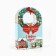 Box the team "Luxurious white" 18.4 x 30.4 x 7.3 cm, New Year