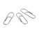 Office clips Globus, 100 pcs., 22 mm, without coating