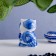 Souvenir "Owl Sofa", 8 cm, gzhel
