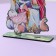 Anime figure "Girl with rabbits", 11 x 14.9 cm, tree