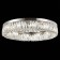 Ceiling Ceiling ST LUCE. SL1226.102.12. Rifrazio. 12x40 W, E14, 81.5x81.5x15 cm, Nickel color