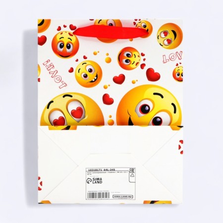 Laminated packet "Smiley", MS 18 × 23 × 10 cm-1