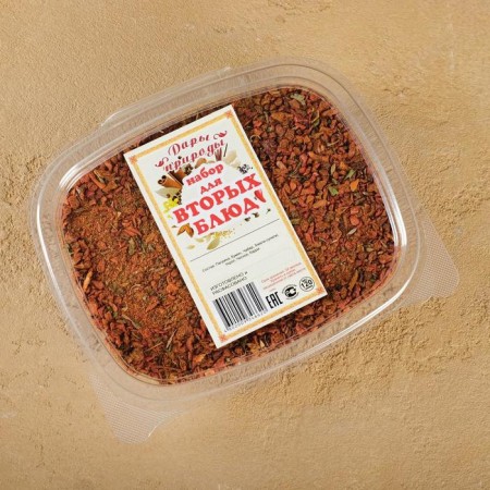 Uzbek seasoning "for second dishes" 120g-1