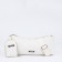 Bag Cross-Bodi with a zipper, white color