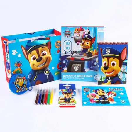Gift set for a boy, 6 items, puppy patrol-13