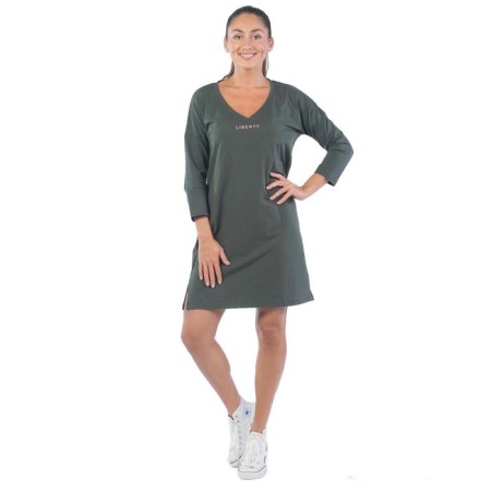 Women's dress, size 52, khaki color