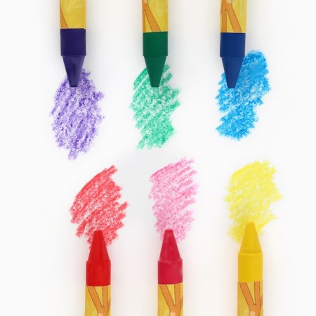 Wax crayons "Prostokvashino" set of 6 colors-6