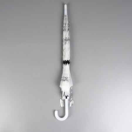 Umbrella - semi -automatic cane, 8 spokes, r = 47/54 cm, d = 108 cm, color mix-4