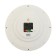 Wall clock, series: animal world, "cat", d = 29 cm, white rim