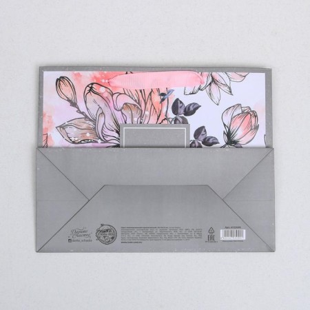 Gift Laminated Horizontal Package, Packaging, Present for You, MS 23 x 18 x 10 cm-2