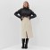 Women's skirt Minaku: Velvet Collection Milk color, river 48