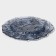 Glass dessert “Arabis”, D = 21.5 cm, Blue color